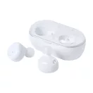 Bluetooth earphones, 66×30×40 mm, Everestus, 20FEB6294, ABS, Alb