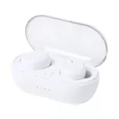 Bluetooth earphones, 66×30×40 mm, Everestus, 20FEB6294, ABS, Alb