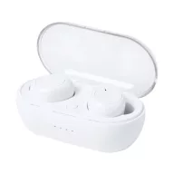   Bluetooth earphones, 66×30×40 mm, Everestus, 20FEB6294, ABS, Alb