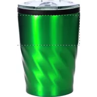   Cana termos, 350 ml, ø83×120 mm, Everestus, 20FEB16004, Otel inoxidabil, Verde