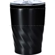   Cana termos, 350 ml, ø83×120 mm, Everestus, 20FEB16002, Otel inoxidabil, Negru