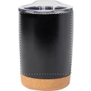 Cana termos, Everestus, 42FEB232440, 380 ml, Ø87x134 mm, Otel, Pluta, Negru
