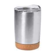   Cana termos, Everestus, 42FEB232441, 380 ml, Ø87x134 mm, Otel, Pluta, Argintiu