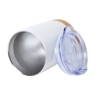   Cana termos, Everestus, 42FEB232441, 380 ml, Ø87x134 mm, Otel, Pluta, Argintiu
