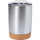 Cana termos, Everestus, 42FEB232441, 380 ml, Ø87x134 mm, Otel, Pluta, Argintiu