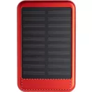 Power bank, 79×125×14 mm, Everestus, 20FEB6114, Aluminiu, Rosu, Negru