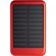   Power bank, 79×125×14 mm, Everestus, 20FEB6114, Aluminiu, Rosu, Negru