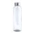 Sticla sport, 500 ml, ø63×220 mm, Everestus, 20FEB8470, Plastic, Otel inoxidabil, Transparent