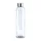 Sticla sport, 500 ml, ø63×220 mm, Everestus, 20FEB8470, Plastic, Otel inoxidabil, Transparent