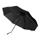 Umbrela pliabila, ø950 mm, Everestus, 20FEB15815, 190T recycled PET pongee, Lemn, Negru, Natur