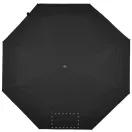 Umbrela pliabila, ø950 mm, Everestus, 20FEB15815, 190T recycled PET pongee, Lemn, Negru, Natur