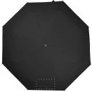 Umbrela pliabila, ø950 mm, Everestus, 20FEB15815, 190T recycled PET pongee, Lemn, Negru, Natur