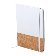   Agenda A5, velina, 147×210×15 mm, Everestus, 20FEB10092, Pluta, Piele ecologica, Alb, Natur