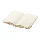 Agenda A5, velina, 147×210×15 mm, Everestus, 20FEB10092, Pluta, Piele ecologica, Alb, Natur