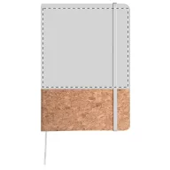   Agenda A5, velina, 147×210×15 mm, Everestus, 20FEB10092, Pluta, Piele ecologica, Alb, Natur