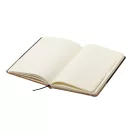 Agenda A5, velina, 147×210×15 mm, Everestus, 20FEB10088, Pluta, Piele ecologica, Negru, Natur
