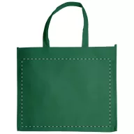   Sacosa, 420×350×150 mm, Everestus, 20FEB12511, Laminated recycled PET, Verde