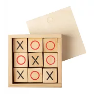   Tic-tac-toe, 73×31×73 mm, Everestus, 20FEB8644, Lemn, Natur
