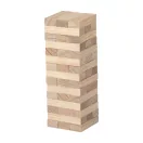 Joc turn cu 45 de piese, 50×175×50 mm, Everestus, 20FEB8650, Lemn, Natur