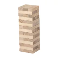   Joc turn cu 45 de piese, 50×175×50 mm, Everestus, 20FEB8650, Lemn, Natur