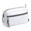 Geanta cosmetice, 210×130×80 mm, Everestus, 20FEB13678, Recycled PET Poliester, Alb