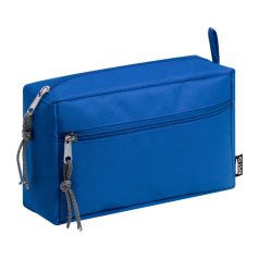   Geanta cosmetice, 210×130×80 mm, Everestus, 20FEB13676, Recycled PET Poliester, Albastru