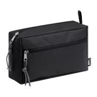   Geanta cosmetice, 210×130×80 mm, Everestus, 20FEB13675, Recycled PET Poliester, Negru