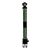 Survival bracelet, 255×34×11 mm, Everestus, 20FEB7508, Nylon paracord, Verde, Negru