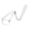 Drink holder lanyard, 60×450 mm, Everestus, 20FEB7481, Poliester, Silicon, Alb