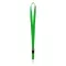 Lanyard, 20×550 mm, Everestus, 20FEB3320, Poliester, Metal, Verde, Argintiu