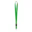 Lanyard, 20×550 mm, Everestus, 20FEB3320, Poliester, Metal, Verde, Argintiu