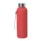 Sticla sport, 600 ml, ø63×213 mm, Everestus, 20FEB8296, Bambus, Plastic LDPE, Rosu