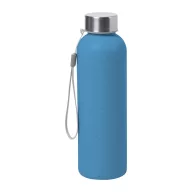   Sticla sport, 600 ml, ø63×213 mm, Everestus, 20FEB8294, Bambus, Plastic LDPE, Albastru