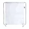 Saculet cu snur tip rucsac, 340×420 mm, Everestus, 20FEB5726, Recycled PET Poliester, Alb