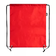   Saculet cu snur tip rucsac, 340×420 mm, Everestus, 20FEB5725, Recycled PET Poliester, Rosu