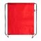 Saculet cu snur tip rucsac, 340×420 mm, Everestus, 20FEB5725, Recycled PET Poliester, Rosu