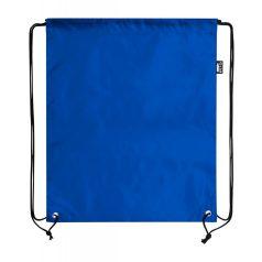  Saculet cu snur tip rucsac, 340×420 mm, Everestus, 20FEB5723, Recycled PET Poliester, Albastru