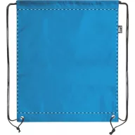   Saculet cu snur, Everestus, 42FEB230549, 340x420 mm, Poliester, Albastru Light