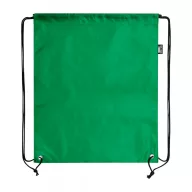   Saculet cu snur tip rucsac, 340×420 mm, Everestus, 20FEB5724, Recycled PET Poliester, Verde