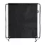 Saculet cu snur tip rucsac, 340×420 mm, Everestus, 20FEB5722, Recycled PET Poliester, Negru