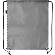   Saculet cu snur, Everestus, 42FEB230548, 340x420 mm, Poliester, Gri