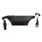 Borseta de brau, 310×115 mm, Everestus, 20FEB12242, Ripstop nylon, Negru