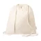 Saculet cu snur tip rucsac, 380×420 mm, Everestus, 20FEB5818, Bumbac, Bej