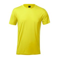   Sport t-shirt, unisex, M, S-XXL, 20FEB16857, Poliester, Galben