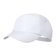   Sapca Baseball, unisex, marime universala adulti, Everestus, 20FEB9824, Recycled PET Poliester, Alb