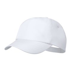   Sapca Baseball, unisex, marime universala adulti, Everestus, 20FEB9824, Recycled PET Poliester, Alb