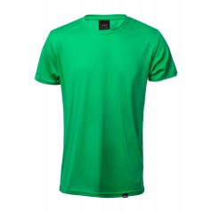   Sport t-shirt, unisex, S, S-XXL, 20FEB16873, Recycled PET Poliester, Verde