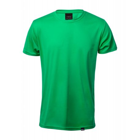 Sport t-shirt, unisex, S, S-XXL, 20FEB16873, Recycled PET Poliester, Verde