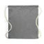 Saculet cu snur, Everestus, 20IUN0306, Negru, Bumbac