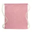 Saculet cu snur, 2402E18791, Everestus, 380x420 mm, Bumbac, Roz